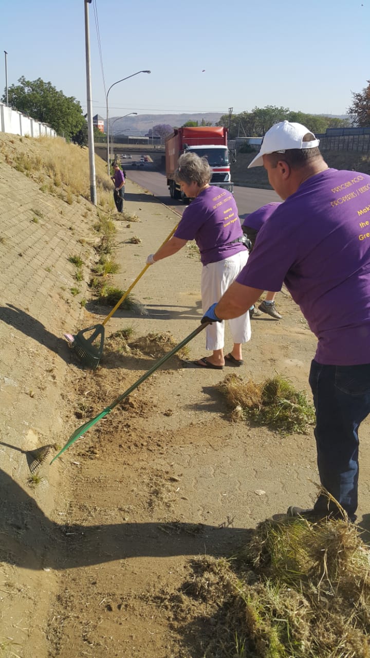 Join Pretoria moot Properties in cleaning up our area